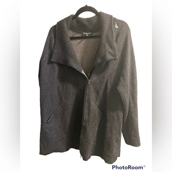 ✨ Eileen Fisher
Boiled Wool Moto Zip Up Coat✨ - Picture 3 of 6